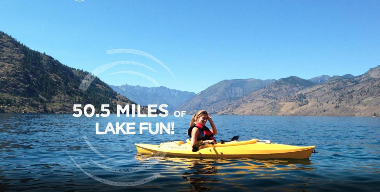 Grandview Lake Chelan- Waterfront View, Pool, Hot Tub, Golf, 1 Min To Downtown Eksteriør billede